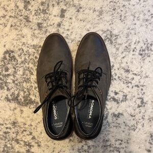 Sonoma Men's Dark Gray Brown Oxford Shoes